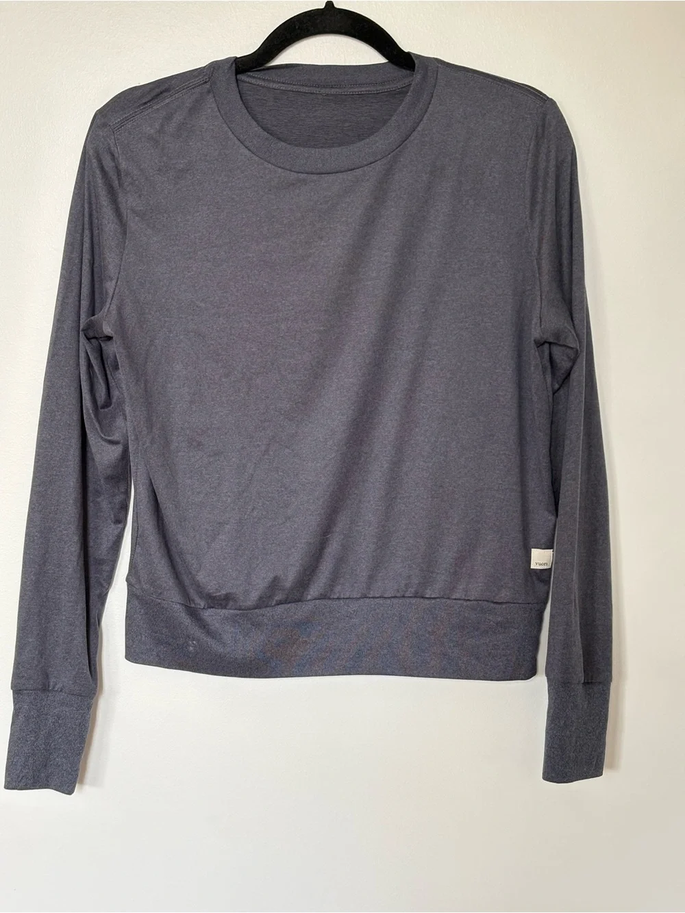 Vuori Long Sleeve Crew Sweatshirt in Navy - Picture 2 of 7